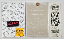 Rare OFFICIAL Bufo Alvarius Psychedelic Toad 2nd Limited Reprint Hamilton Morris picture