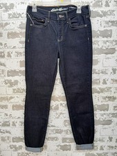 eddie bauer jeans women size 6, dark wash jeans picture