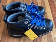 Eddie Bauer Men's K-6 Hiking Boots US 11 Black Leather Vibram Sole NWT No Box K6 picture