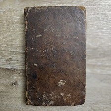 1811 The Schoolmaster's Assistant Thomas Dilworth Early American Leather Book picture