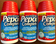 Pepcid Complete  70/ct Chew Tabs Cool Mint *LOT OF 3* EXP: 05/2029 picture