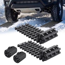 2pcs Tire Traction Mats Emergency Recovery Track for Car in Sand Mud Winter Snow picture