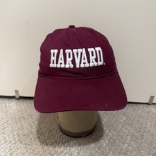 Vintage Harvard University The Coop Mens Hat Cap Hat Cap Strap Back Red NCAA picture