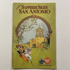 UNDER SAPPHIRE SKIES SAN ANTONIO 1929-1930 Missouri Pacific Lines Train Booklet picture