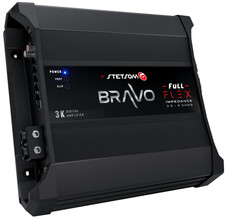 Stetsom Bravo Full Flex 3K Mono 3000W Amplifier 0.5-2 Ohm Car Audio picture