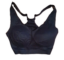 Soma Embliss Racerback Bralette Women's Black NWOT Soft Support Size M picture