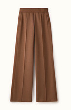 NWOT Rhone Women’s Brown Wide-Leg Solid Pants XS picture