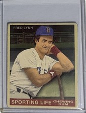 Rare 2014 Sporting Life Fred Lynn #219 Chewing Gum 4th Series  picture