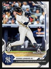 2026 Topps Now #740⚾️George Lombard Jr Call Up💥3 Hits in Postseason Debut💥 picture