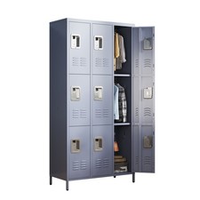 9-Door Metal Lockers 72