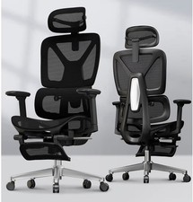 FLEXISPOT Ergox Premium Ergonomic Office Chair with Footrest- Adjustable 3D Armr picture