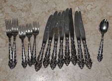 Vintage Oneida Michelangelo Stainless Flatware Lot - 15 Pcs USA picture