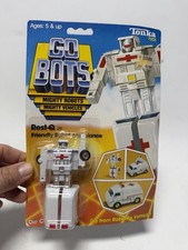 Vintage TONKA GOBOTS REST-Q 26 Friendly ROBOT AMBULANCE Die Cast SEALED 7253 84 picture