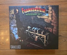 NECA Frankenstein (1931) Accessory Set Universal Monsters Lab Table Torch Sheet picture