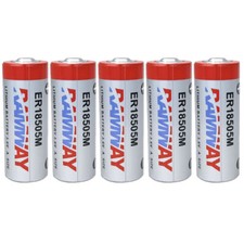 5x ER18505M 3.6V A 3500mAh Battery for Fanso Non Rechargeable Battery picture