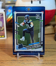 Panini 2023 Donruss Optic Rated Rookie Jaxon Smith-Njigba + Pearl Blue Case  picture