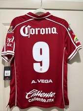 Alexis Vega #9 Mens LARGE New Balance Deportivo Toluca Final Leagues Cup Jersey picture