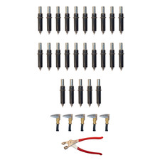 31-Pc Cleco Kit 25 x 5/32 Fasteners 5 Side Clamps + Pliers picture