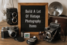 MAKE LOT VINTAGE PHOTOGRAPHY ITEMS CAMERAS, FLASHES, FILTERS, LIGHT METERS picture