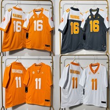 New Mens Peyton Manning #16 Tennessee Volunteers All Stitched Jersey picture