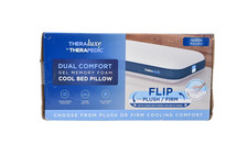 Theraluxe by Therapedic Dual Comfort Gel Memory Foam Pillow Queen Plush/Firm picture