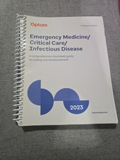 Optum Emergency Medicine Critical Care Infectious Disease Coding Companion 2023 picture