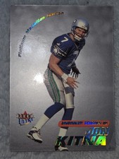 2001 Fleer Ultra - Jon Kitna #149P Platinum Medallion /50 picture