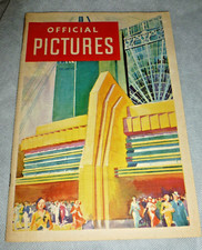 Vintage 1934 Chicago World's Fair Exhibit Booklet Brochure Souvenir Pictures picture