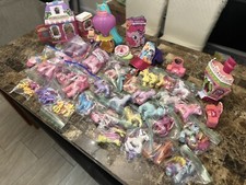 My Little Pony Huge Lot G3 G4 Hot Air Balloon Cotton Candy Cafe Salon And More picture