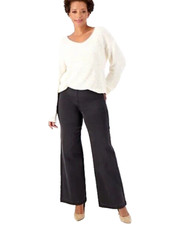 NWT NYDJ Sculpt Her Pull On Teresa Wide Leg Denim Sierra Size Small $99 picture