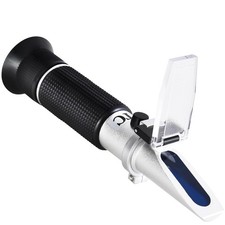 Portable Brix Refractometer with ATC, Accurate Dual Scale Brix Meter Specific picture