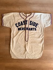 1940/50s Wilson Sporting Goods “Coastal Merchants” Pacifica, CA Jersey and Pants picture