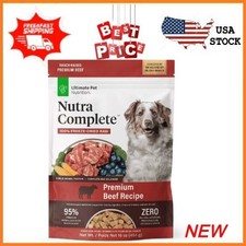 Ultimate Pet Nutrition Nutra Complete Premium Beef Freeze-Dried Raw Dog Food 16 picture