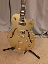 Epiphone Uptown Kat ES GOLD w/HARD CASE - NEVER USED picture