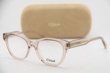NEW CHLOE CH 0162O 010 CLEAR GOLD AUTHENTIC EYEGLASSES 51-19 picture