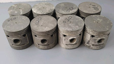 8 New NOS Pistons 1932-1936 Ford 221 Flathead 85 HP V-8 .030 picture