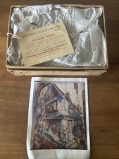 Antique Hand Cut Wooden Jig-Saw Puzzle 