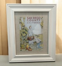 vintage 1930s promotional print for San Diego County, California. picture