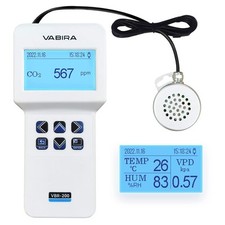 CO2 Meter Data Logger NDIR Sensor. Temperature, Humidity, VPD Meter. picture