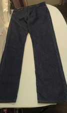 CLEAN EUC DESIGNER WRANGLER 13MWZ 100% COTTON DENIM BLUE JEANS PANTS 38 x 38 picture