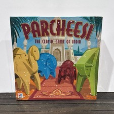 Parcheesi The Classic Game of India Vintage 2001 Milton Bradley New Sealed picture