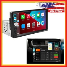 Touch Screen Car Stereo Radio Bluetooth For Apple Carplay Android Auto FM Player picture