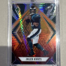 Panini 2020 Phoenix - Jalen Hurts #114 Rookie RC Fire Burst Eagles picture