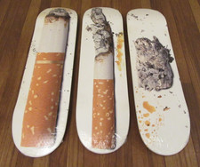 Supreme Urs Fischer Skateboard Deck Set Toasted Baked Fried SS16 Brand New 2016 picture