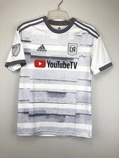 Adidas MLS Los Angeles FC White Youth Jersey DP3978 White/Grey DP3978  picture