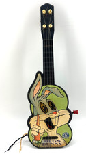 Vtg 1962 Mattel Bugs Bunny Toy Guitar Looney Tunes Rare UNKNOWN WORKING COND. picture