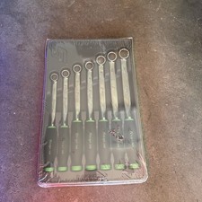 SNAPON 7pc 12-Point Metric Flank Drive Soft Grip Box Wrench Set (Green) picture