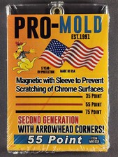 25x Pro-Mold MH55SA 55pt 2nd Gen Magnetic Card Holders w/ Sleeve Full Box picture