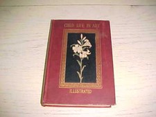 1898 Child Life In Art HC Book Estelle M Hurll Illust Antique picture