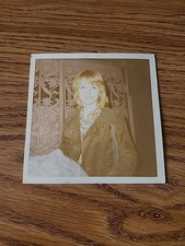 Jane Asher signed 4” by 4” photo print from 1971 in ex condition USA picture